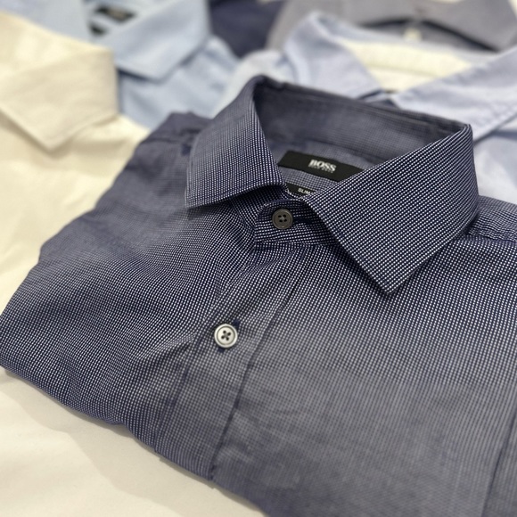 BUNDLE of 6 (six) Hugo Boss slim fit shirts - Picture 7 of 9